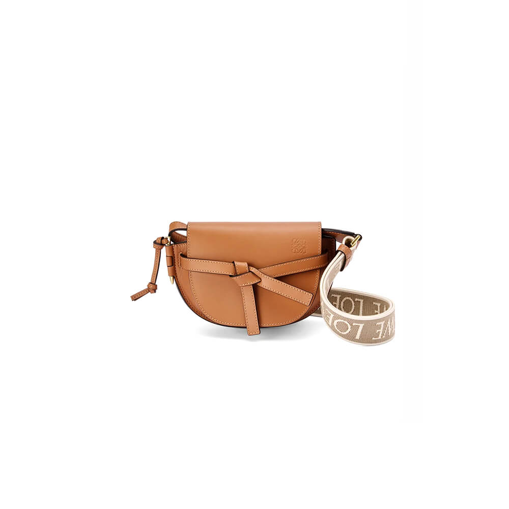 1-381-2.jpg Mini Gate Dual bag in soft calfskin and jacquard(HIGH-END Grade)