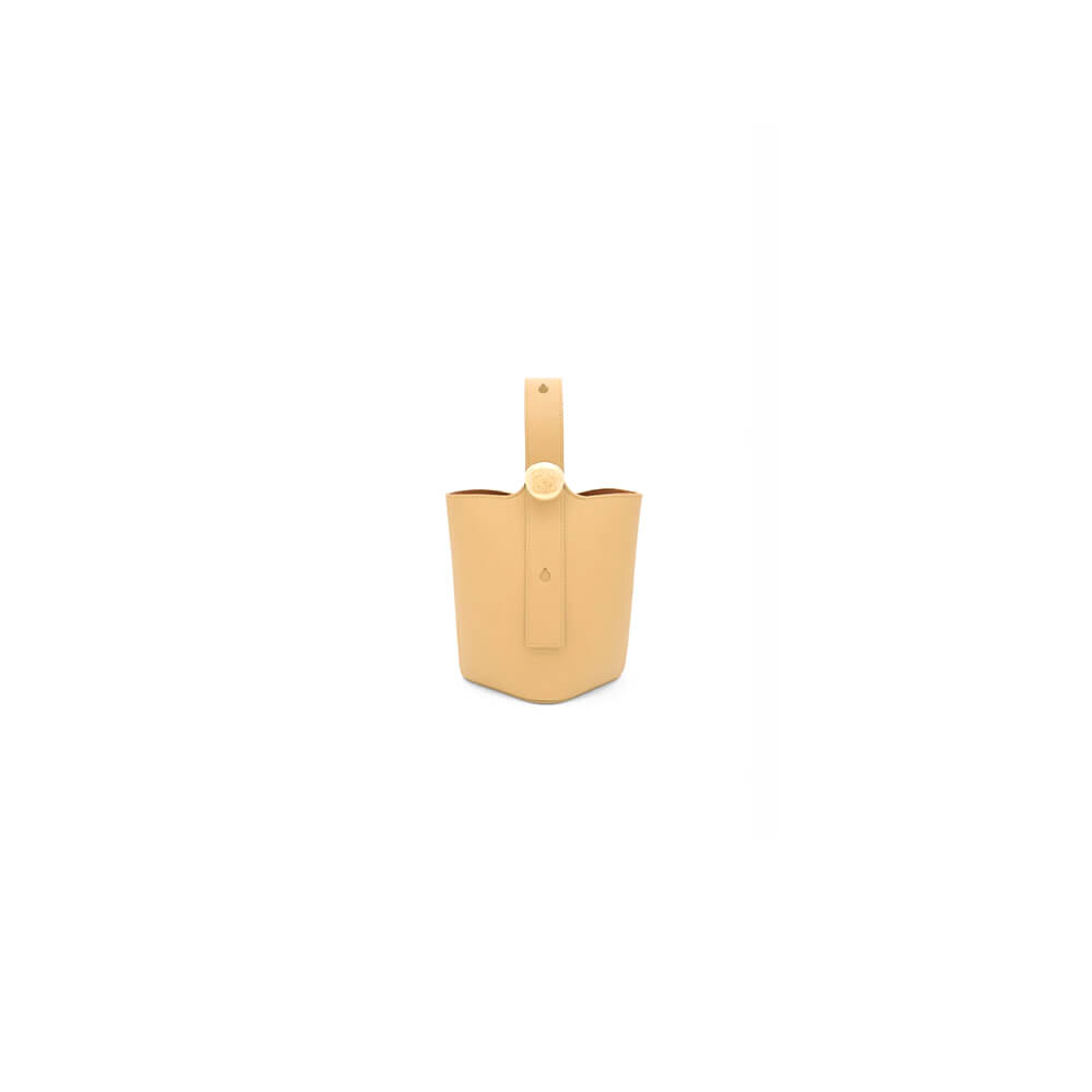 1-511-1.jpg LOEWE Mini Pebble bucket in smooth calfskin(high-end grade)