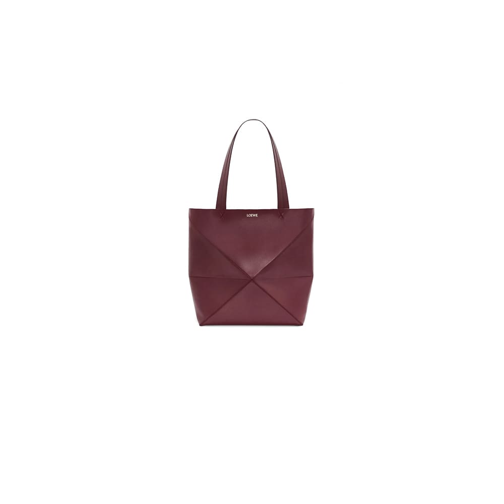 1-64.jpg LOEWE XL Puzzle Fold tote in shiny calfskin(HIGH-END GRADE)