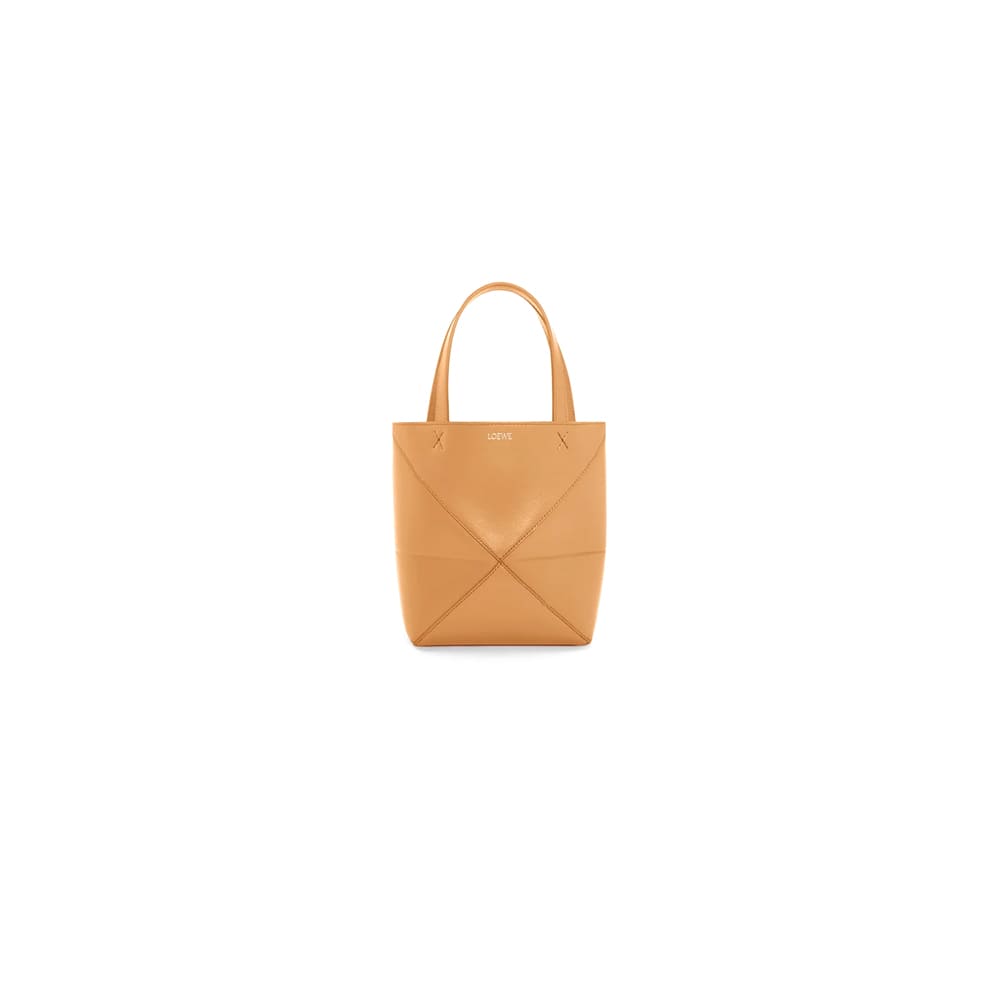 1-73.jpg LOEWE Mini Puzzle Fold tote in shiny calfskin(HIGH-END GRADE)