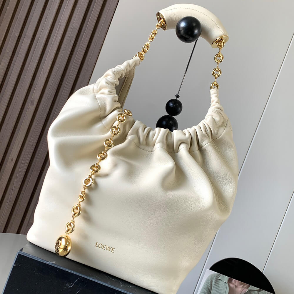 2-45.jpg Loewe Small Squeeze bag in nappa lambskin