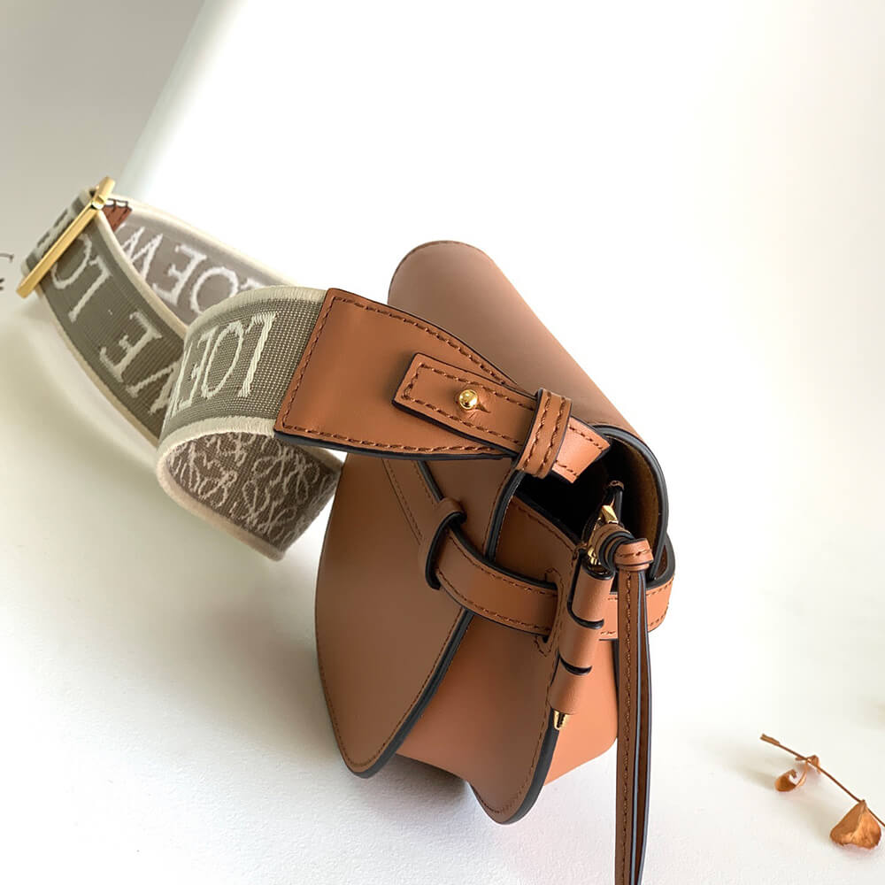 3-381-1.jpg Mini Gate Dual bag in soft calfskin and jacquard(HIGH-END Grade)
