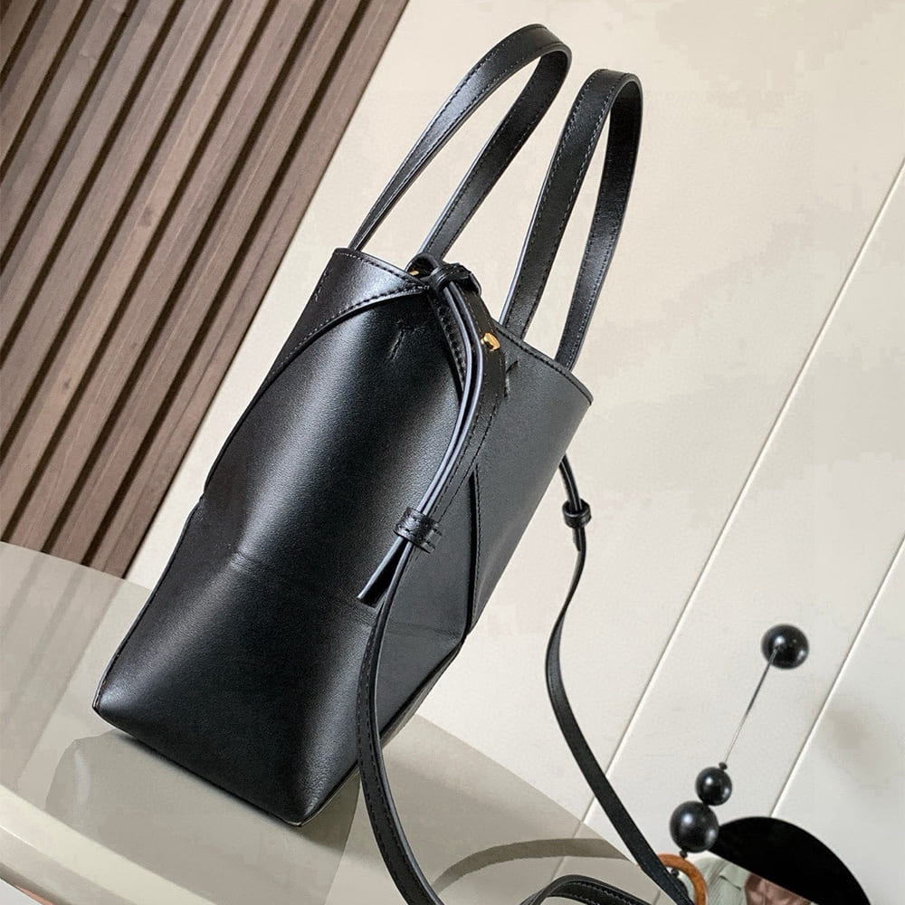 3-71.jpg LOEWE Mini Puzzle Fold tote in shiny calfskin(HIGH-END GRADE)