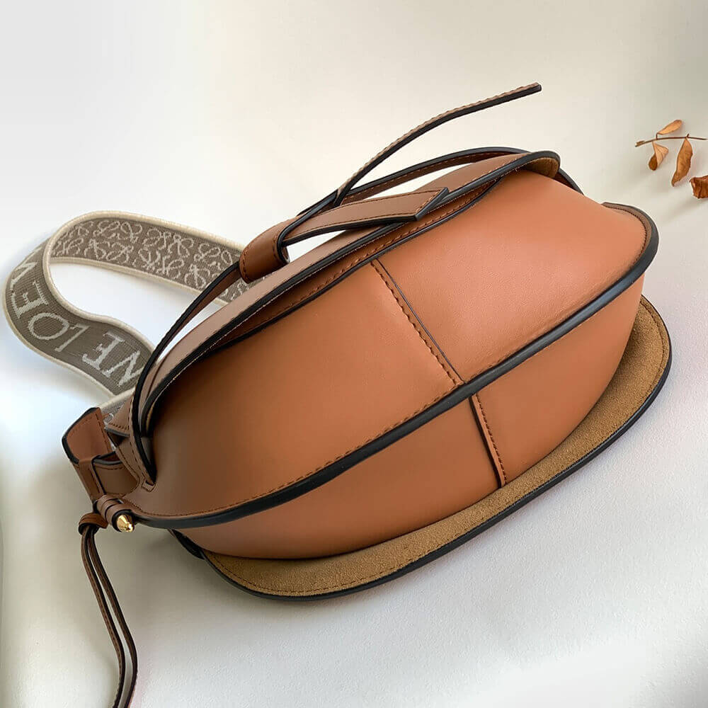 5-381-1.jpg Small Gate Dual bag in soft calfskin and jacquard(HIGH-END Grade)