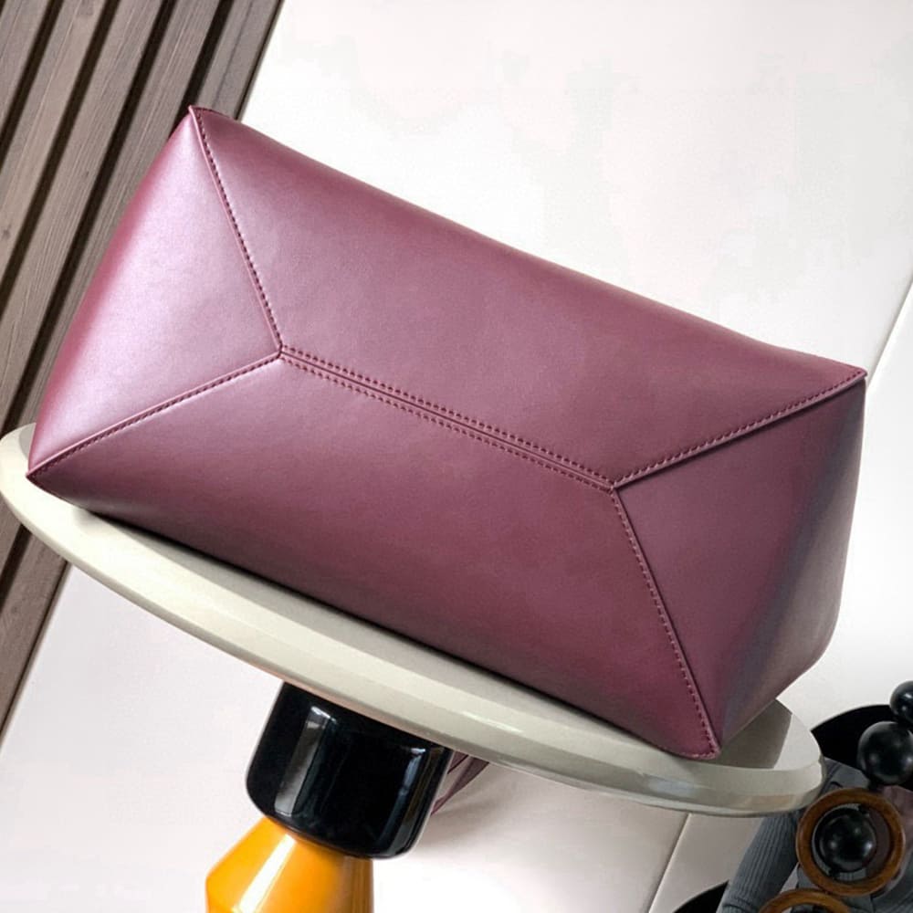 5-64.jpg LOEWE XL Puzzle Fold tote in shiny calfskin(HIGH-END GRADE)