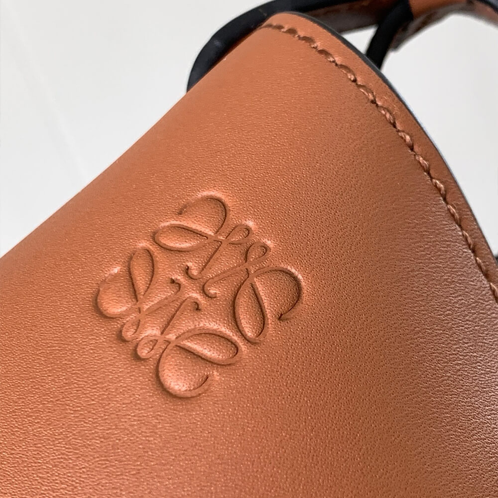 6-166.jpg Loewe Small Gate bag in soft calfskin and jacquard