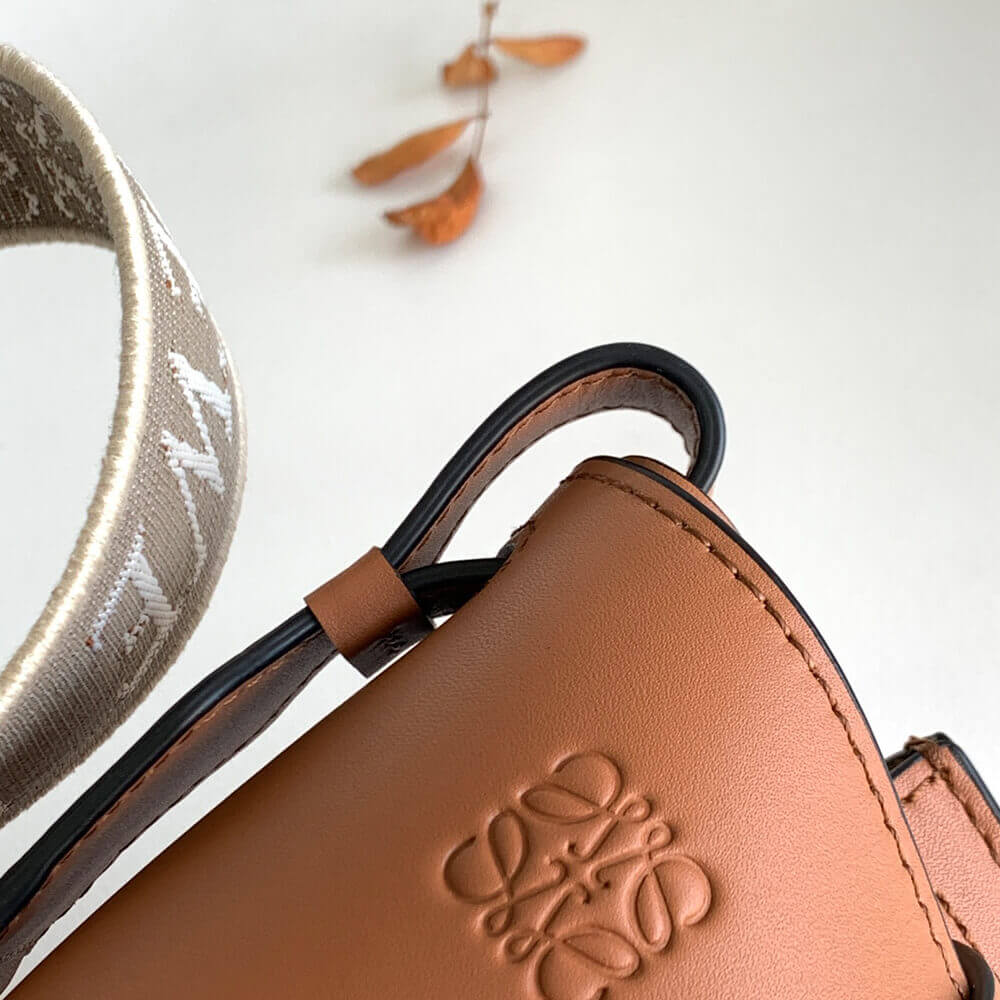 6-381-1.jpg Small Gate Dual bag in soft calfskin and jacquard(HIGH-END Grade)