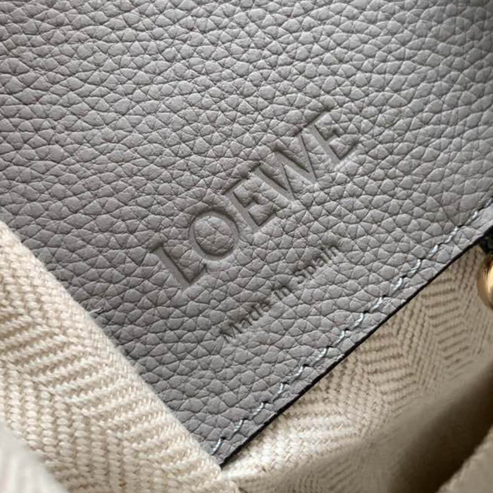 7-26.jpg LOEWE Small Hammock bag in soft grained calfskin