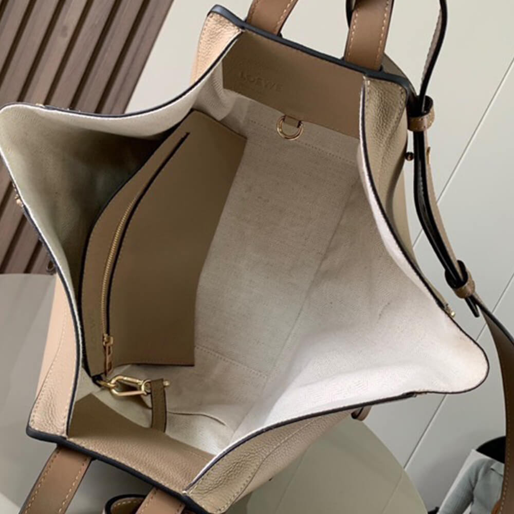 8-25-1.jpg LOEWE Small Hammock bag in soft grained calfskin