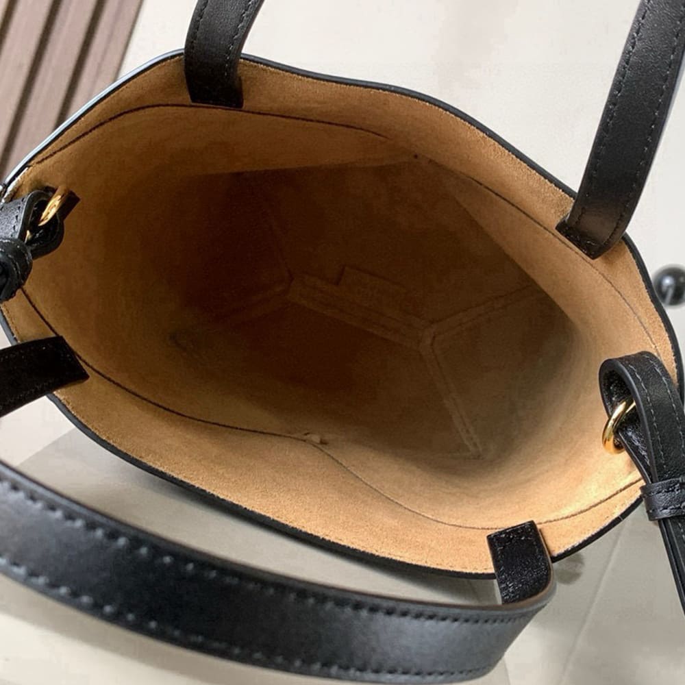 8-35.jpg LOEWE Mini Puzzle Fold tote in shiny calfskin(HIGH-END GRADE)