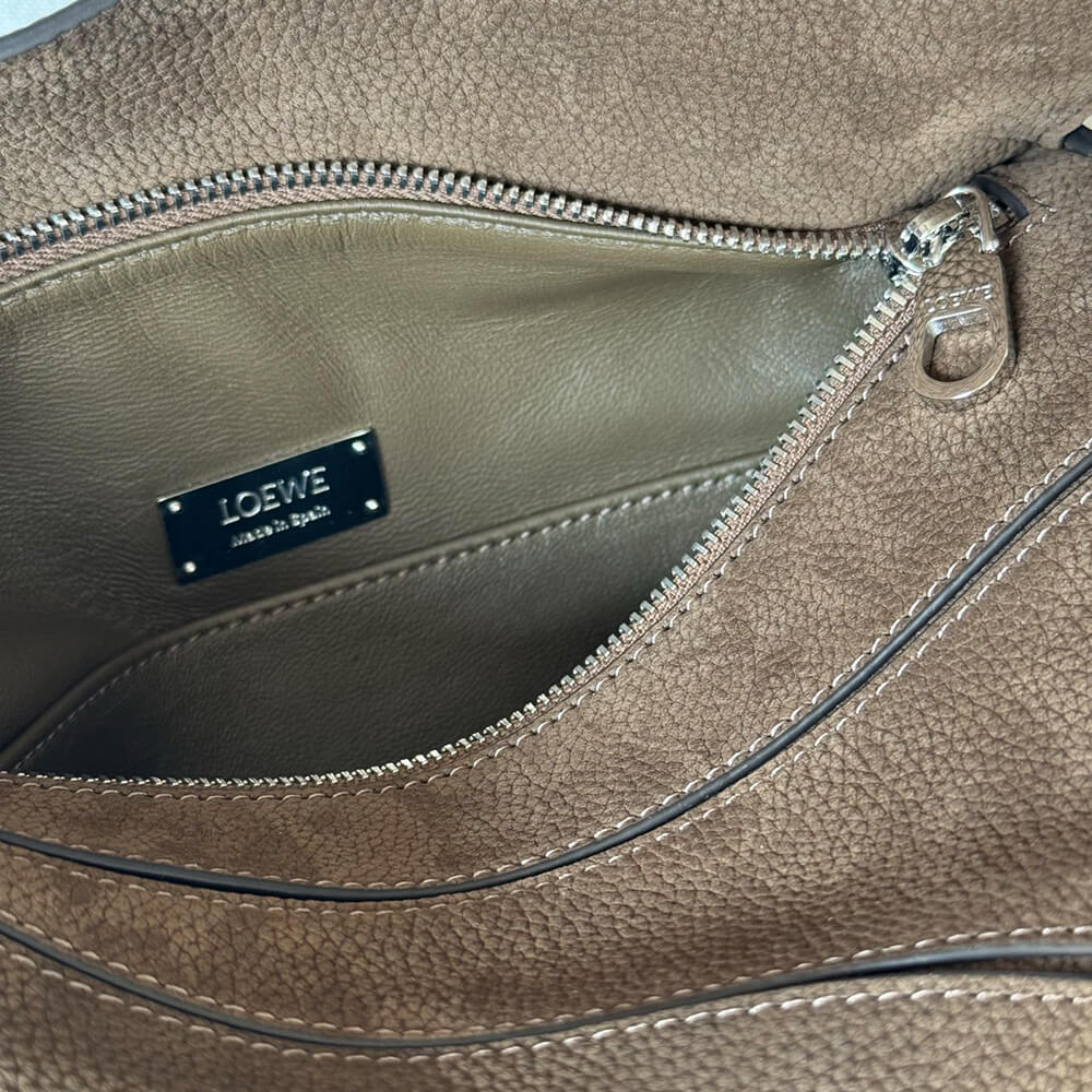 9-17.jpg LOEWE Puzzle small textured-nubuck shoulder bag(TAX-FREE GRADE)