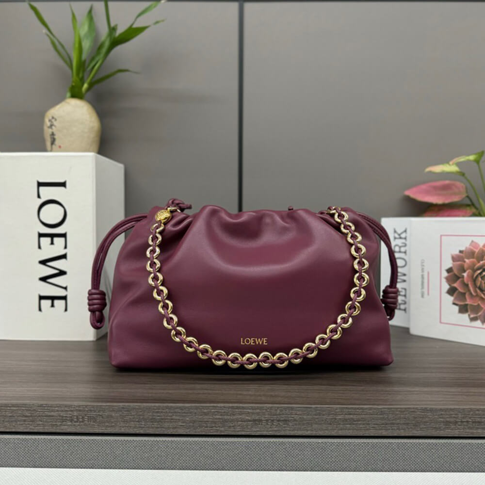 9-7.jpg Loewe Medium Flamenco purse in mellow nappa lambskin(high-end grade)